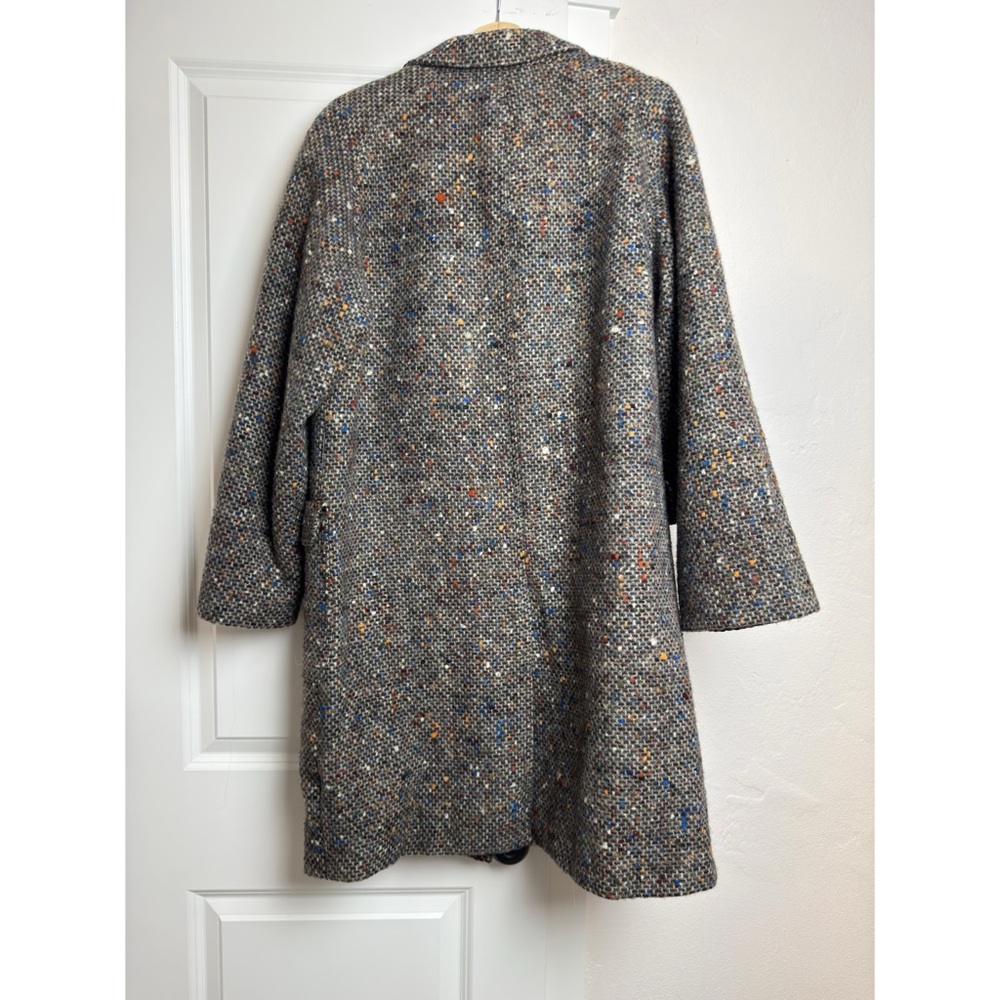 Chic Multicolor Tweed Women's Blazer